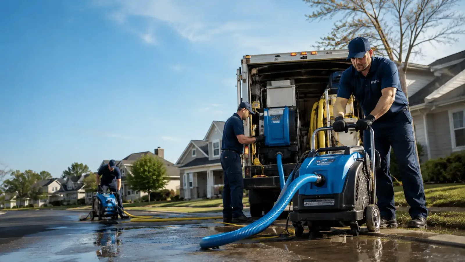 Flood Damage Cleanup in Drummond, OK
